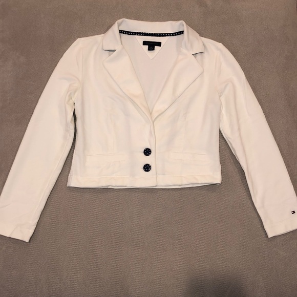 TOMMY HILFIGER Cropped Designer Jacket - Picture 1 of 5